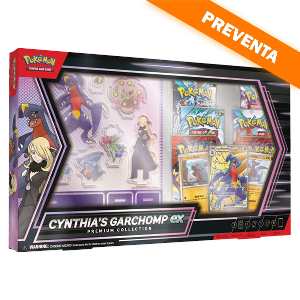 Cynthia’s Garchomp ex Premium Collection PREVENTA