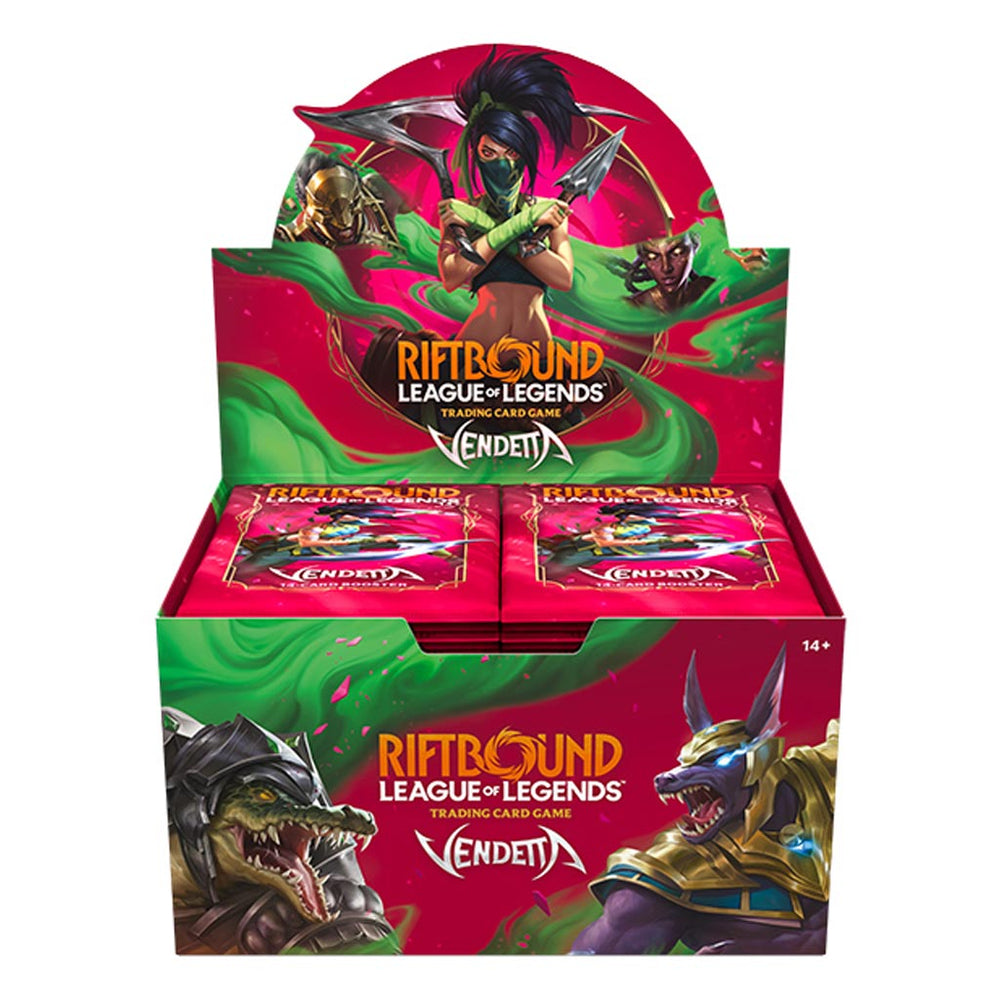 Riftbound: League of Legends TCG Vendetta Booster Display