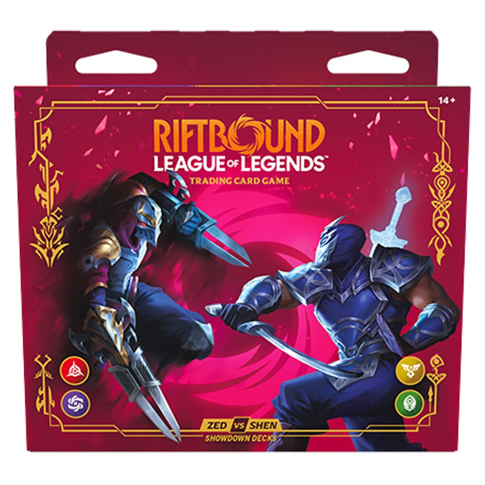 Riftbound: League of Legends TCG Vendetta Showdown Deck Zed VS Shen