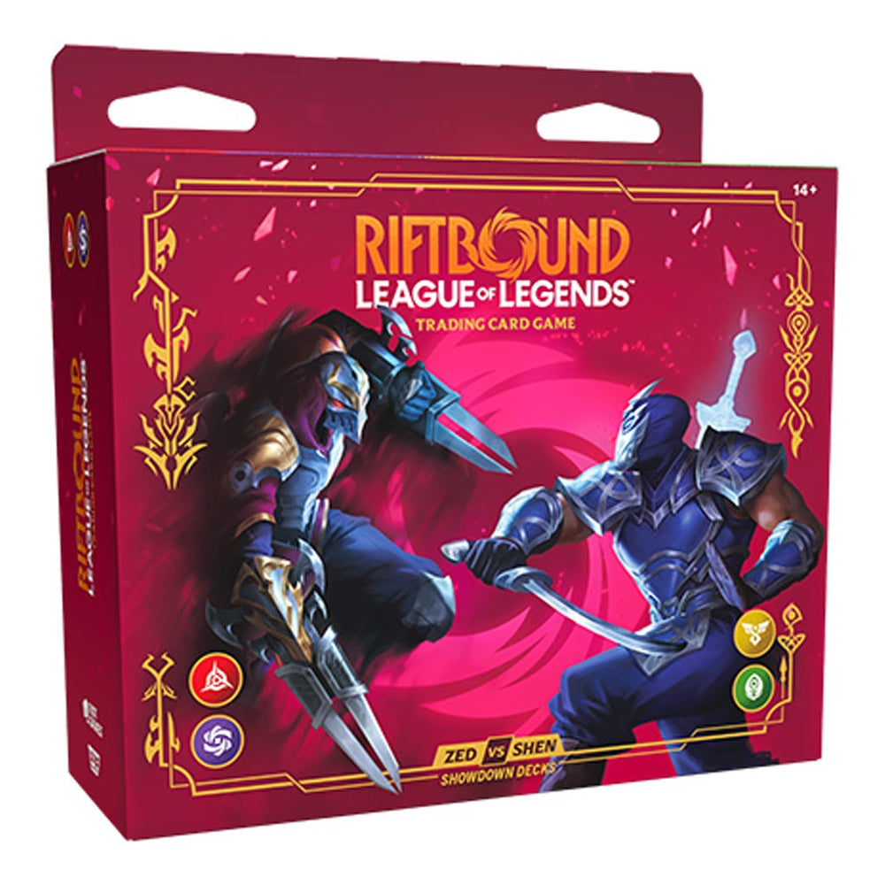 Riftbound: League of Legends TCG Vendetta Showdown Deck Zed VS Shen