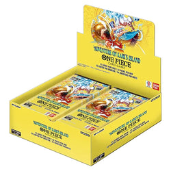 One Piece Card Game: Booster Pack Adventure on Kami's Island [OP15] [EB04] Booster Display