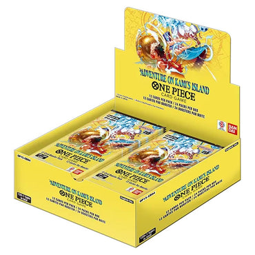 One Piece Card Game: Booster Pack Adventure on Kami's Island [OP15] [EB04] Booster Display