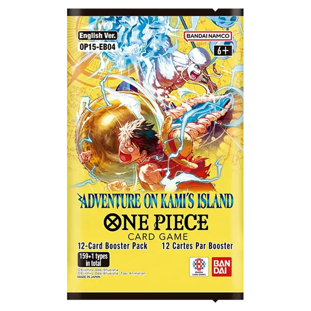 One Piece Card Game: Booster Pack Adventure on Kami's Island [OP15] [EB04] Booster Pack