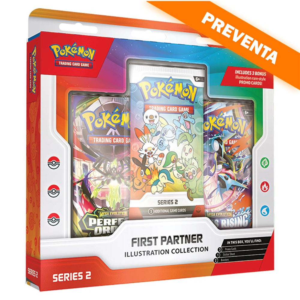 Pokémon TCG: First Partner Illustration Collection Series 2 PREVENTA