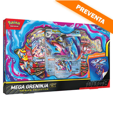 Pokémon TCG: Mega Greninja ex Premium Collection PREVENTA
