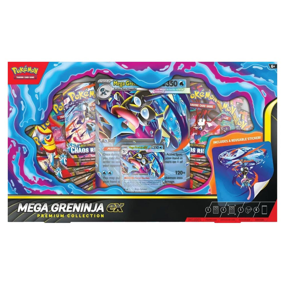 Pokémon TCG: Mega Greninja ex Premium Collection