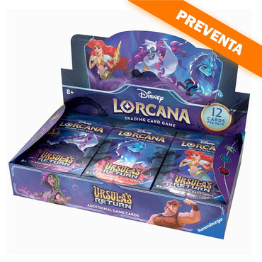 Disney Lorcana TCG: Ursula's Return - Booster Display 24ct. PREVENTA