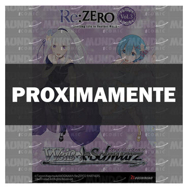 Weiss Schwarz: Booster Pack Re:ZERO Starting Life in Another World Vol.3 Booster Display