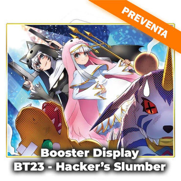 Digimon TCG: Booster Display Hacker's Slumber (BT 23) (24ct) PREVENTA