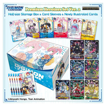 Digimon Card Game: Premium Heroines Set Ver. 2 [PB23] PREMIUM BANDAI