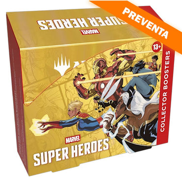 Magic: The Gathering: Marvel Super Heroes Collector Booster Display PREVENTA