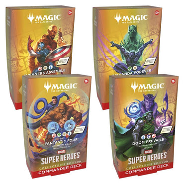 Magic: The Gathering: Marvel Super Heroes Commander Decks Collector's Edition