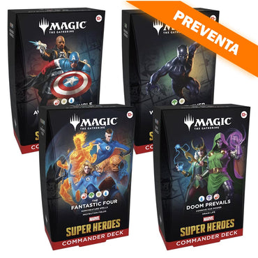 Magic: The Gathering: Marvel Super Heroes Commander Decks PREVENTA