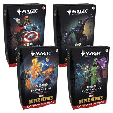 Magic: The Gathering: Marvel Super Heroes Commander Decks