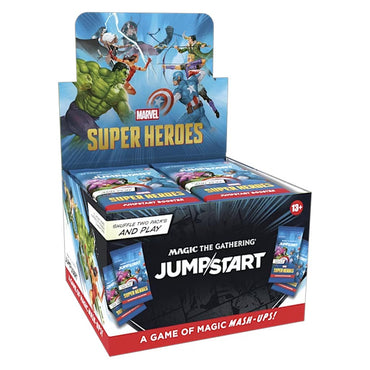Magic: The Gathering: Marvel Super Heroes Jumpstart Booster Display