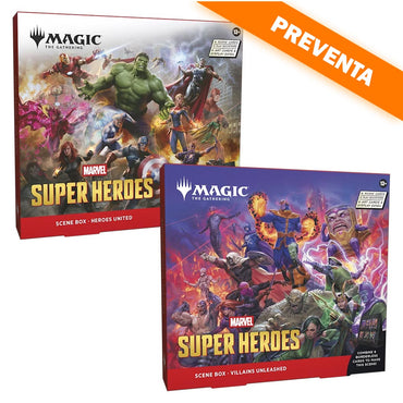 Magic: The Gathering: Marvel Super Heroes Scene Boxes PREVENTA