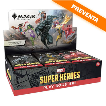 Magic: The Gathering: Marvel Super Heroes Play Booster Display PREVENTA