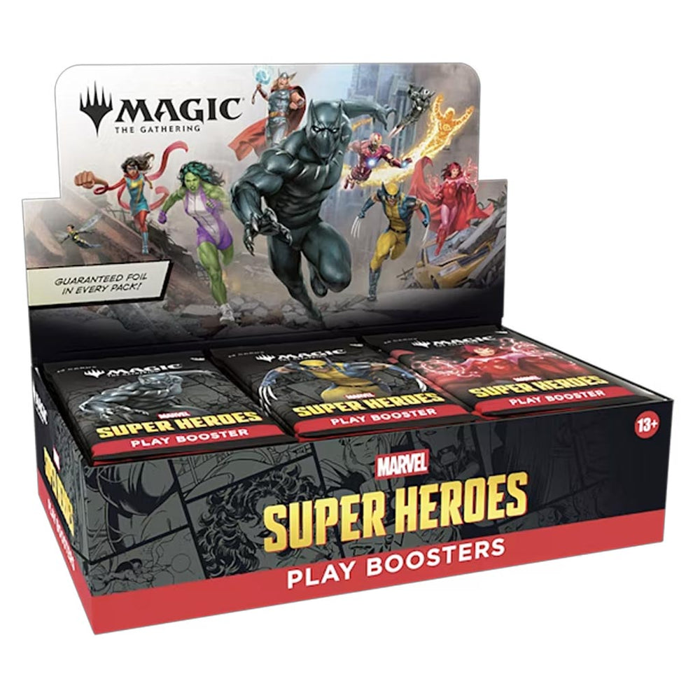 Magic: The Gathering: Marvel Super Heroes Play Booster Display (ESPAÑOL)