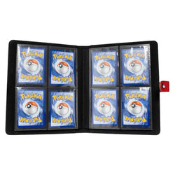 Premium Red 4-Pocket Snap Binder for Pokémon