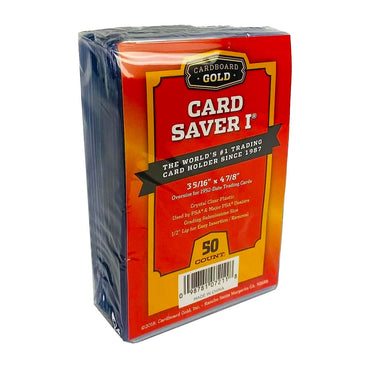 Cardboard Gold - Card Saver 1 -  Semi Rigid Card Holder 50 ct.
