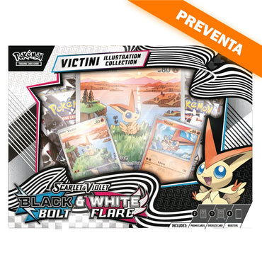 Scarlet & Violet 10.5 - "Black Bolt & White Flare" Unova Victini Illustration Collection PREVENTA