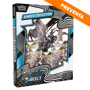 Scarlet & Violet 10.5 - "Black Bolt & White Flare" Black Bolt Binder Collection PREVENTA