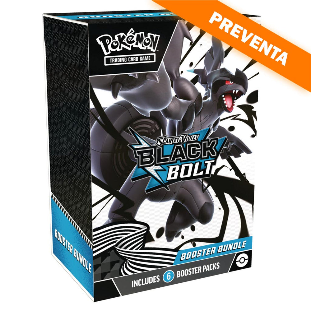 Scarlet & Violet 10.5 - "Black Bolt & White Flare" Black Bolt Booster Bundle PREVENTA