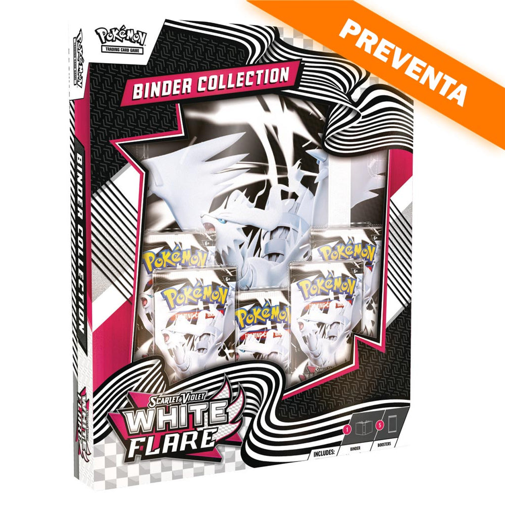 Scarlet & Violet 10.5 - "Black Bolt & White Flare" White Flare Binder Collection PREVENTA