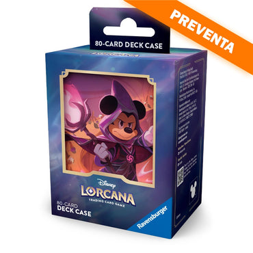 Lorcana Set 8 - Reign of Jafar - Deck Box A - Mickey Mouse, Wayward Sorcerer PREVENTA