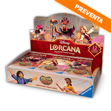 Lorcana Set 8 - Reign of Jafar Booster DISPLAY PREVENTA