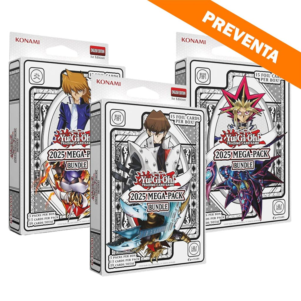 Yu-Gi-Oh! Mega-Pack Bundle - PREVENTA