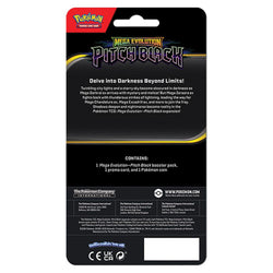 Pokémon TCG: Mega Evolution: Pitch Black Checklane Blister