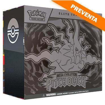 Pokémon TCG: Mega Evolution: Pitch Black Elite Trainer Box PREVENTA