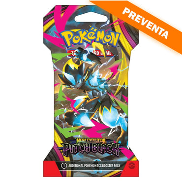 Pokémon TCG: Mega Evolution: Pitch Black Sleeved Booster PREVENTA