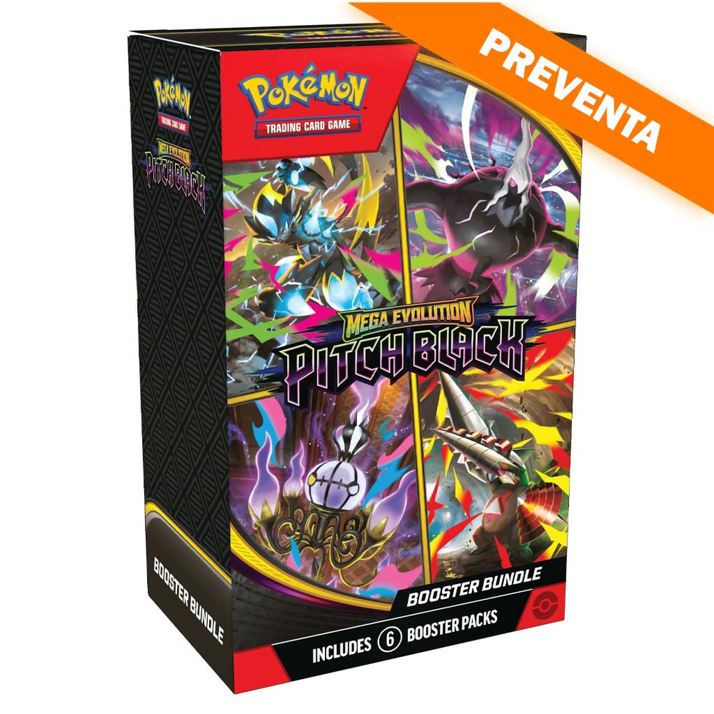 Pokémon TCG: Mega Evolution: Pitch Black Booster Bundle PREVENTA