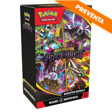 Pokémon TCG: Mega Evolution: Pitch Black Booster Bundle PREVENTA