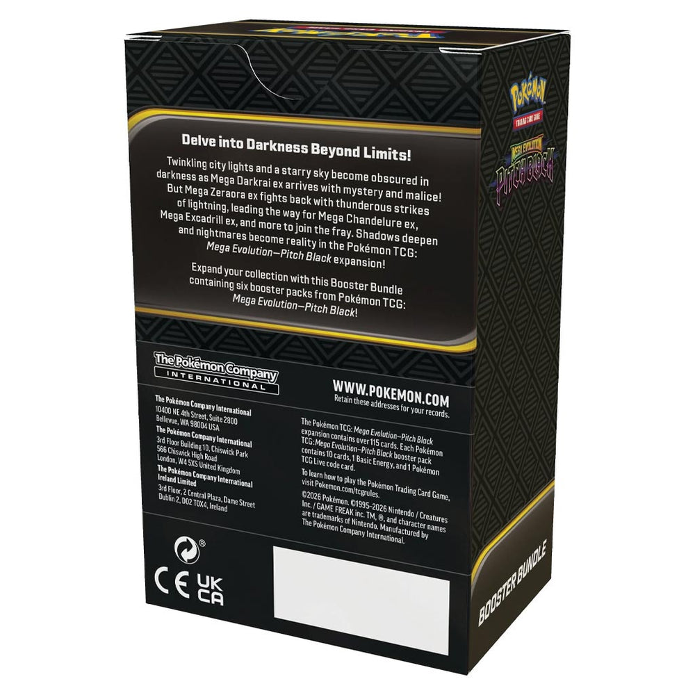 Pokémon TCG: Mega Evolution: Pitch Black Booster Bundle