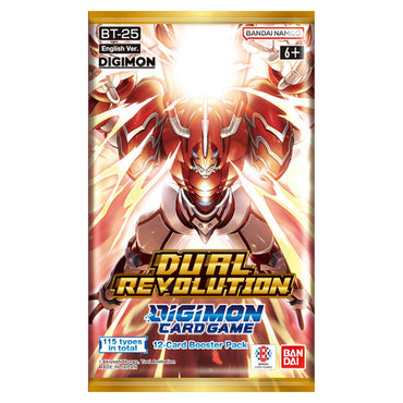 Digimon Card Game: [BT25] Dual Revolution Booster Pack 1ct.