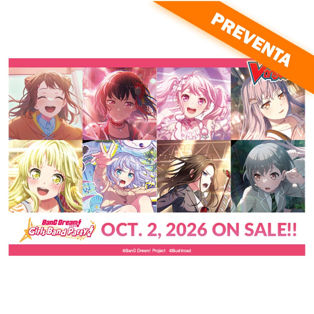 Cardfight!! Vanguard: Booster Premium 01: BanG Dream! Girls Band Party! [VGE DZ TBP01] Booster Display PREVENTA
