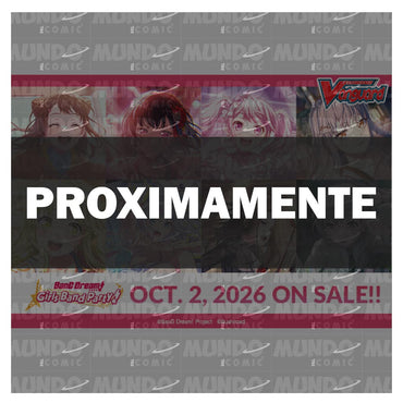 Cardfight!! Vanguard: Booster Premium 01: BanG Dream! Girls Band Party! [VGE DZ TBP01] Booster Display