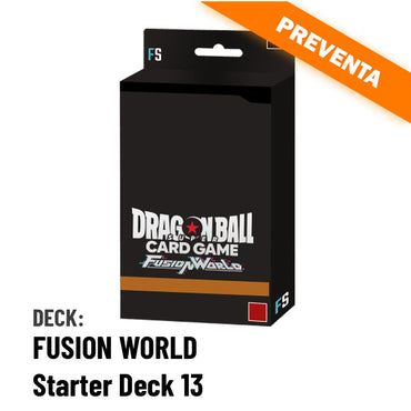 Dragon Ball Super Card Game: Fusion World Starter Deck 13 (FS13) PREVENTA