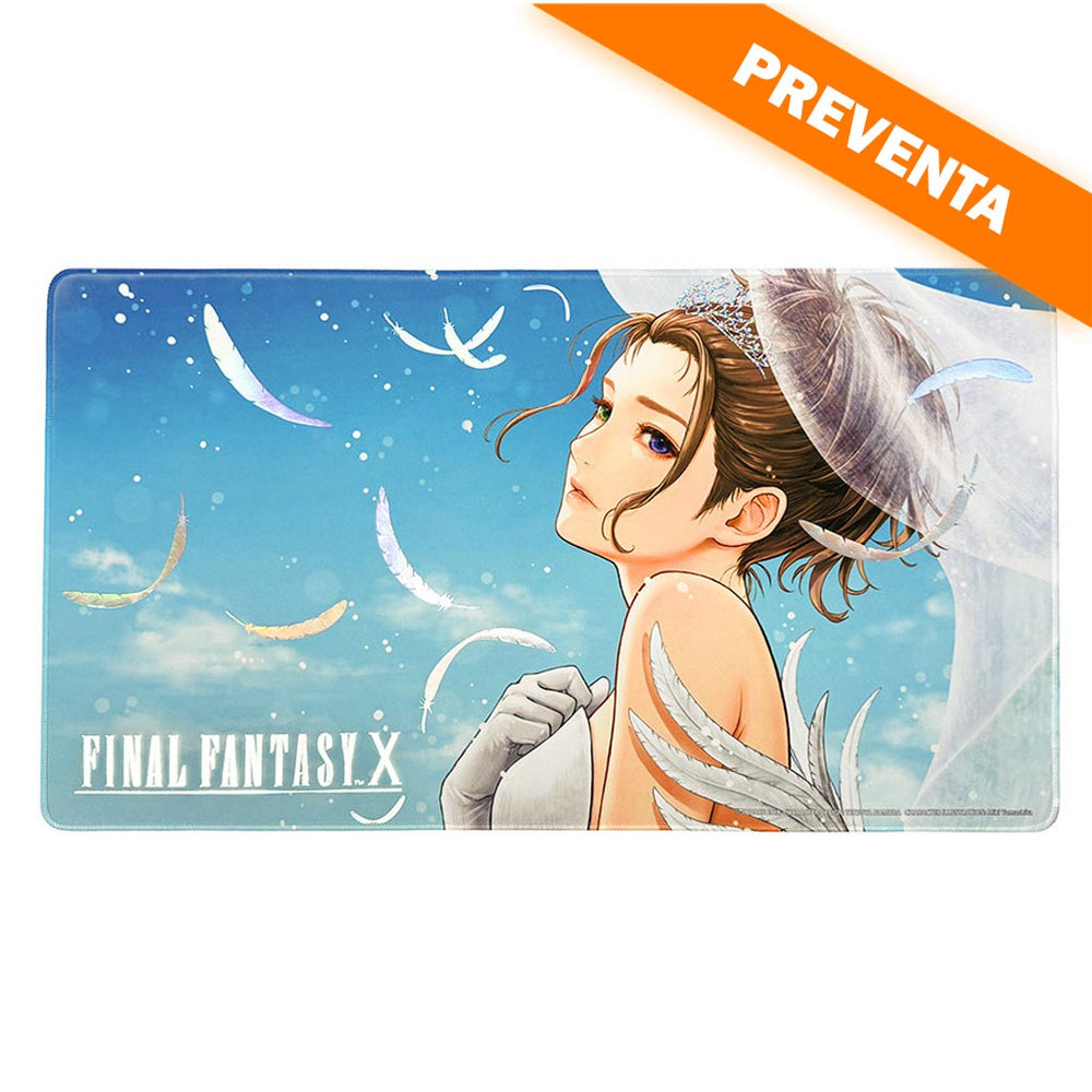 Final Fantasy TCG: Final Fantasy X Yuna Wedding Dress Playmat Foil Stamp Ver. PREVENTA