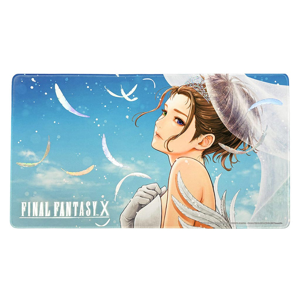 Final Fantasy TCG: Final Fantasy X Yuna Wedding Dress Playmat Foil Stamp Ver.