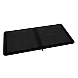 Arcane Fortress: 12 Pocket Zippered Binder Solid Color Black