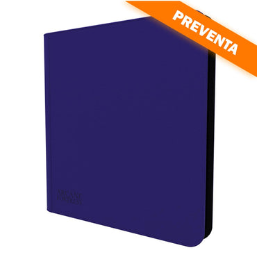 Arcane Fortress: 12 Pocket Zippered Binder Solid Color Purple PREVENTA