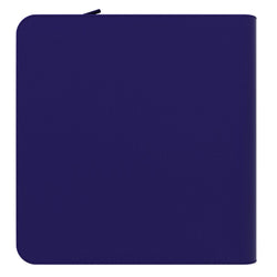 Arcane Fortress: 12 Pocket Zippered Binder Solid Color Purple