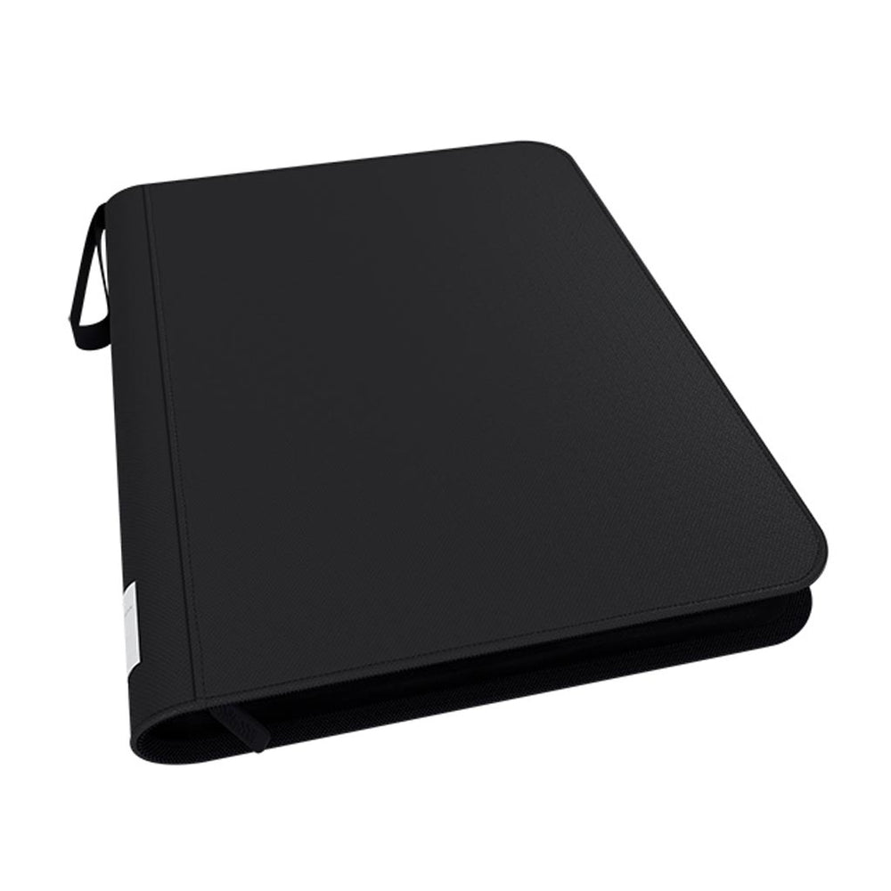 Arcane Fortress: 9 Pocket Zippered Toploader Binder Solid Color Black