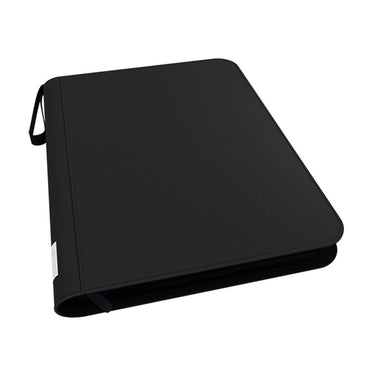 Arcane Fortress: 9 Pocket Zippered Toploader Binder Solid Color Black