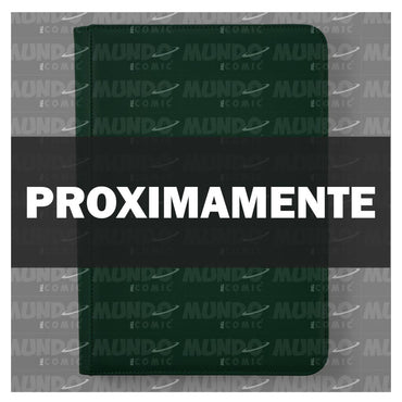 Arcane Fortress: 9 Pocket Zippered Binder Solid Color Green
