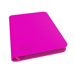 Arcane Fortress: 9 Pocket Zippered Binder Neon Color Pink